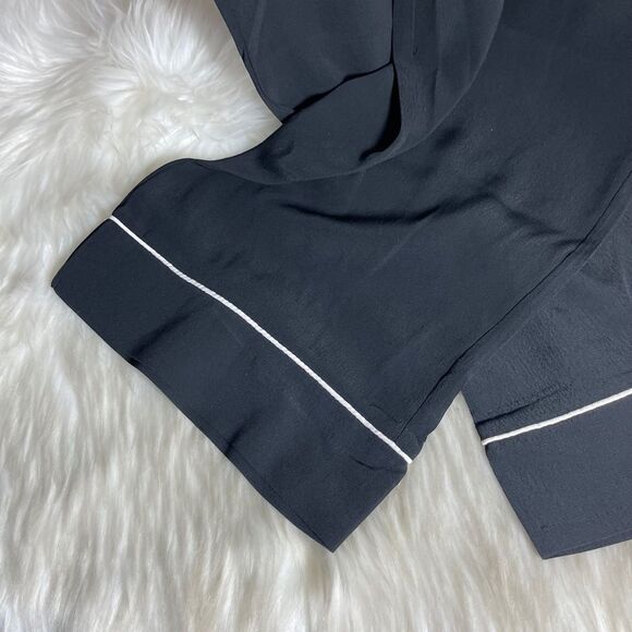 Zara Basic Black Ponte Pull On Pants Sz S - Picture 4 of 8